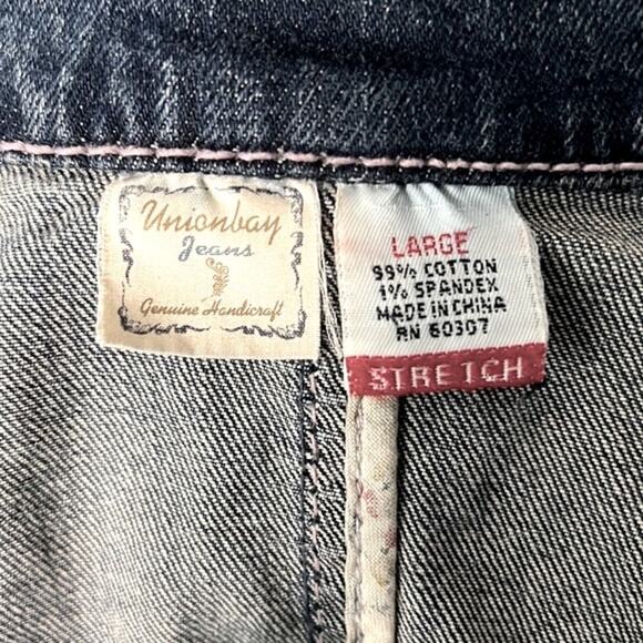 Unionbay Vintage Jean Jacket Size Large - Picture 6 of 6